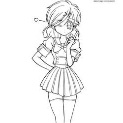 Página para colorir: Mermaid Melody: Pichi Pichi Pitch (Anime e Mangá) #53660 - Páginas para Colorir Imprimíveis Gratuitamente