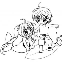 Página para colorir: Mermaid Melody: Pichi Pichi Pitch (Anime e Mangá) #53665 - Páginas para Colorir Imprimíveis Gratuitamente