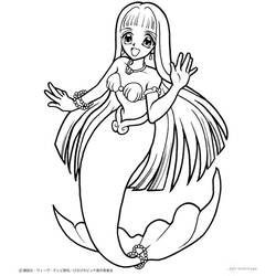 Página para colorir: Mermaid Melody: Pichi Pichi Pitch (Anime e Mangá) #53685 - Páginas para Colorir Imprimíveis Gratuitamente