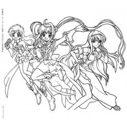 Página para colorir: Mermaid Melody: Pichi Pichi Pitch (Anime e Mangá) #53755 - Páginas para Colorir Imprimíveis Gratuitamente