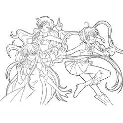 Página para colorir: Mermaid Melody: Pichi Pichi Pitch (Anime e Mangá) #53773 - Páginas para Colorir Imprimíveis Gratuitamente