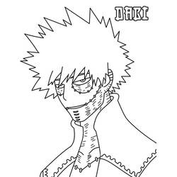 Desenhos para colorir: My Hero Academia - Páginas para Colorir Imprimíveis Gratuitamente