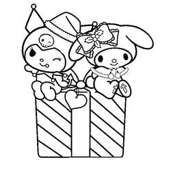 Página para colorir: My Melody (Anime e Mangá) #220010 - Páginas para Colorir Imprimíveis Gratuitamente