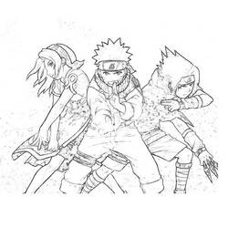 Página para colorir: Naruto (Anime e Mangá) #38126 - Páginas para Colorir Imprimíveis Gratuitamente