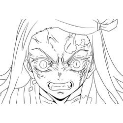 Desenho Nezuko (Anime e Mangá) #182848 para imprimir e colorir