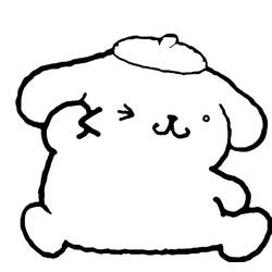 Página para colorir: Pompompurin (Anime e Mangá) #211465 - Páginas para Colorir Imprimíveis Gratuitamente
