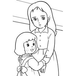 Página para colorir: Princesa Sarah (Anime e Mangá) #202104 - Páginas para Colorir Imprimíveis Gratuitamente