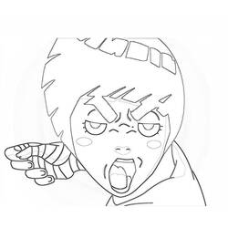 Desenhos para colorir: Rock Lee - Páginas para Colorir Imprimíveis Gratuitamente