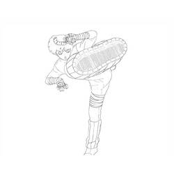 Rock Lee - Desenhos para colorir gratuitos