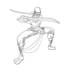 Página para colorir: Roronoa Zoro (Anime e Mangá) #218184 - Páginas para Colorir Imprimíveis Gratuitamente