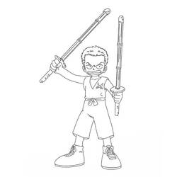 Página para colorir: Roronoa Zoro (Anime e Mangá) #218189 - Páginas para Colorir Imprimíveis Gratuitamente
