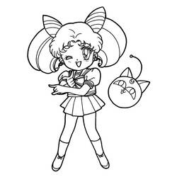 Desenho Sailor Moon (Anime e Mangá) #183001 para imprimir e colorir