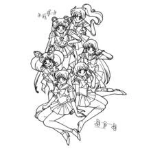 Desenho Sailor Moon (Anime e Mangá) #50235 para imprimir e colorir