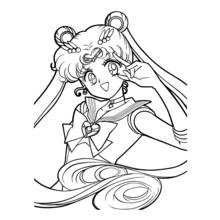Desenho Sailor Moon (Anime e Mangá) #50240 para imprimir e colorir