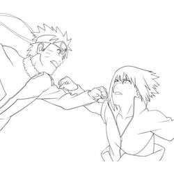 Desenho Sasuke (Anime e Mangá) #171417 para imprimir e colorir