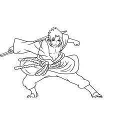 Desenho Sasuke (Anime e Mangá) #171439 para imprimir e colorir