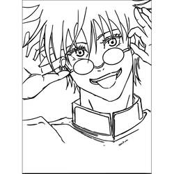 Página para colorir: Satoru Gojo (Anime e Mangá) #220377 - Páginas para Colorir Imprimíveis Gratuitamente