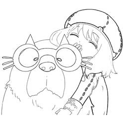 Página para colorir: Spy x Family (Anime e Mangá) #182883 - Páginas para Colorir Imprimíveis Gratuitamente