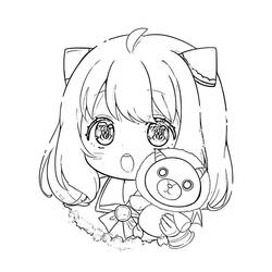 Página para colorir: Spy x Family (Anime e Mangá) #182884 - Páginas para Colorir Imprimíveis Gratuitamente