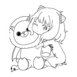 Página para colorir: Spy x Family (Anime e Mangá) #182885 - Páginas para Colorir Imprimíveis Gratuitamente