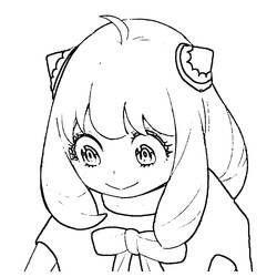 Página para colorir: Spy x Family (Anime e Mangá) #182902 - Páginas para Colorir Imprimíveis Gratuitamente