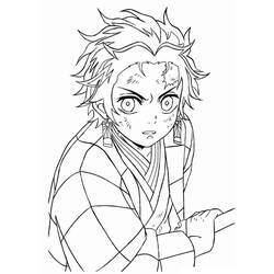 Desenho Tanjiro (Anime e Mangá) #213477 para imprimir e colorir