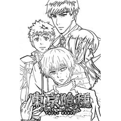 Desenho Tokyo Ghoul (Anime e Mangá) #183090 para imprimir e colorir