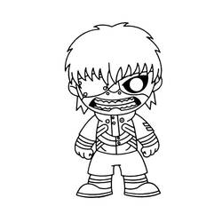 Desenho Tokyo Ghoul (Anime e Mangá) #183093 para imprimir e colorir
