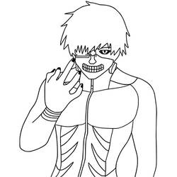 Desenho Tokyo Ghoul (Anime e Mangá) #183105 para imprimir e colorir