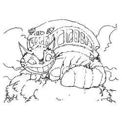 Página para colorir: Totoro (Anime e Mangá) #180127 - Páginas para Colorir Imprimíveis Gratuitamente