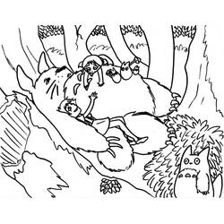 Página para colorir: Totoro (Anime e Mangá) #180138 - Páginas para Colorir Imprimíveis Gratuitamente