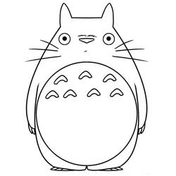 Página para colorir: Totoro (Anime e Mangá) #180150 - Páginas para Colorir Imprimíveis Gratuitamente
