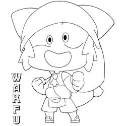 Desenho para colorir Wakfu (Anime e Mangá) #212706, atividade criativa divertida