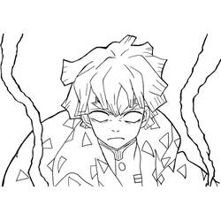 Desenho Zenitsu (Anime e Mangá) #214099 para imprimir e colorir