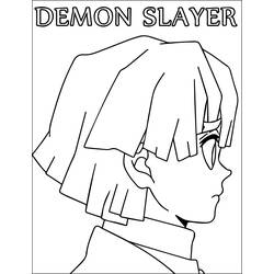 Desenhos para colorir: Zenitsu - Páginas para Colorir Imprimíveis Gratuitamente