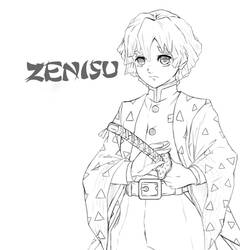 Desenho Zenitsu (Anime e Mangá) #214113 para imprimir e colorir