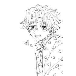 Desenho Zenitsu (Anime e Mangá) #214131 para imprimir e colorir