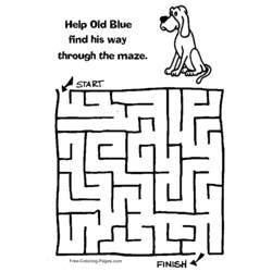 Desenho Labirintos (Aprendizado e Educação) #126624 para imprimir e colorir