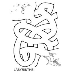 Desenho Labirintos (Aprendizado e Educação) #126731 para imprimir e colorir