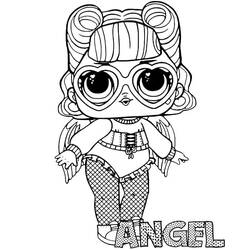 Desenhos para colorir: Boneca LOL - Páginas para Colorir Imprimíveis Gratuitamente