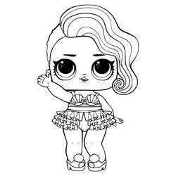 Página para colorir: Boneca LOL (Brinquedos e Jogos) #176820 - Páginas para Colorir Imprimíveis Gratuitamente