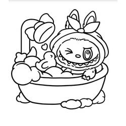 Desenho Labubu (Brinquedos e Jogos) #220825 para imprimir e colorir