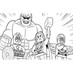 Desenhos para colorir: LEGO Marvel - Páginas para Colorir Imprimíveis Gratuitamente