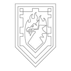 Desenhos para colorir: LEGO Nexo Knights - Páginas para Colorir Imprimíveis Gratuitamente