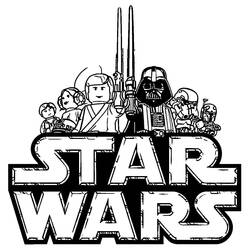 Desenhos para colorir: LEGO Star Wars - Páginas para Colorir Imprimíveis Gratuitamente