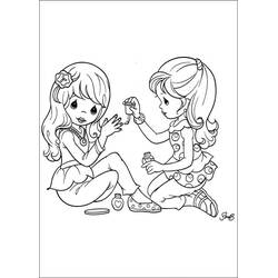 Desenhos para colorir: Momentos Preciosos - Páginas para Colorir Imprimíveis Gratuitamente