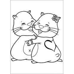 Desenhos para colorir: Zhu Zhu Pets - Páginas para Colorir Imprimíveis Gratuitamente