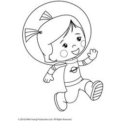 Página para colorir: Astronauta (Carreiras e Profissões) #87593 - Páginas para Colorir Imprimíveis Gratuitamente