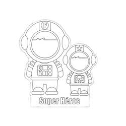 Página para colorir: Astronauta (Carreiras e Profissões) #87647 - Páginas para Colorir Imprimíveis Gratuitamente