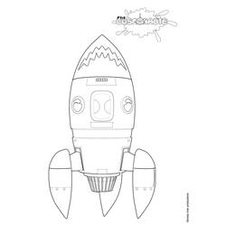 Página para colorir: Astronauta (Carreiras e Profissões) #87697 - Páginas para Colorir Imprimíveis Gratuitamente